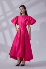 The Serene Fuchsia Dress - Image 8