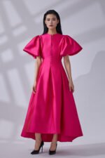 The Serene Fuchsia Dress - Image 2