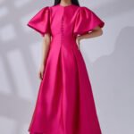 The Serene Fuchsia Dress