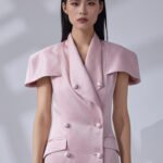 Icon Pink Blazer Dress.