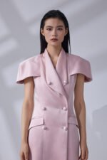 Icon Pink Blazer Dress.
