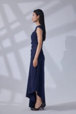 Dahlia Navy Dress - Image 3