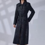 Midnight Wool Elegance Coat