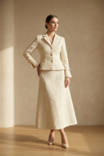 Two-piece jacquard set